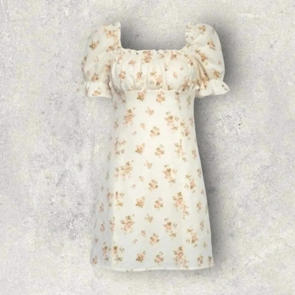 Reformation Dresses & Skirts - Reformation Robles Mini Dress Linen B624